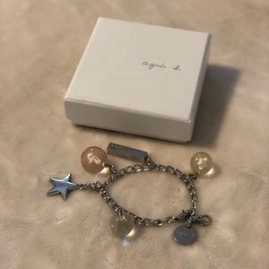 New Agnes B. Charms Bracelet